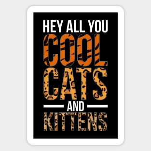 Cool Cats & Kittens (V. 2) Sticker